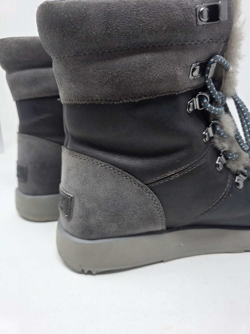 UGG Viki Waterproof Boots Gray Womens 8.5 - Picture 5 of 15
